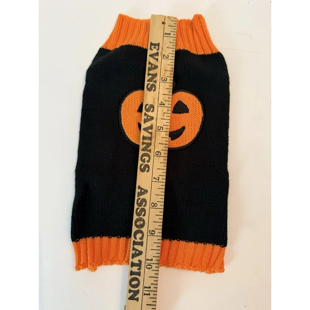 Dog Cat Jack O'Lantern‎ Sweater Pet Halloween Pullover Warm Autumn XS
